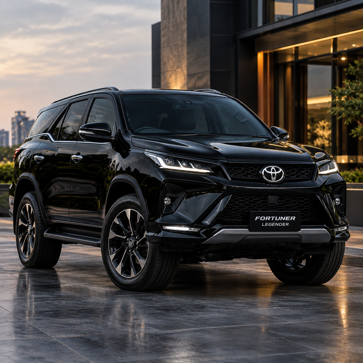 Toyota Fortuner Legender rental in Lahore
