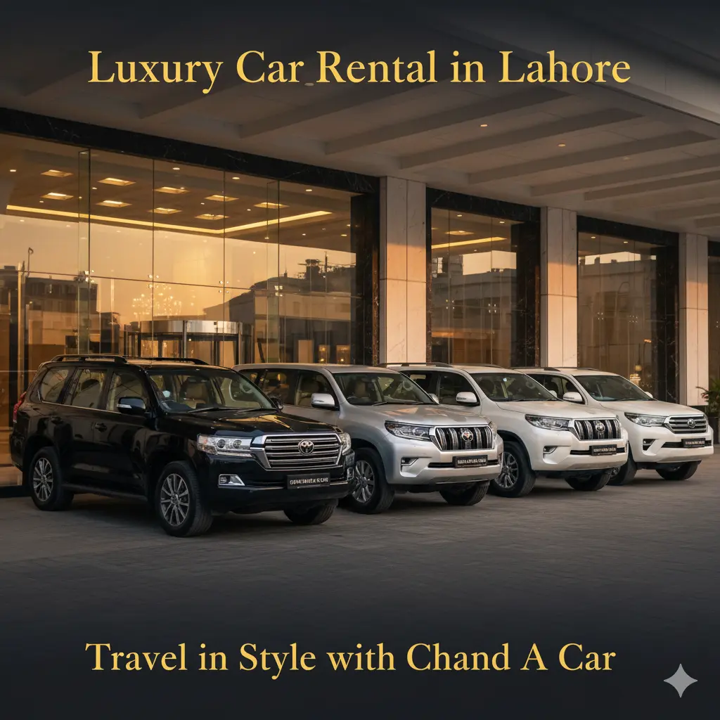 Luxury Car Rental in Lahore – Travel in Style with Chand Rent A Car