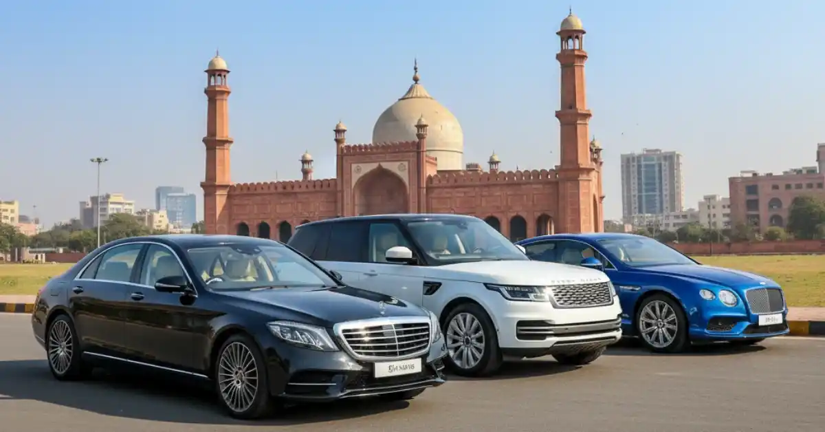 Rent a car Lahore with Chand Rent A Car – affordable car rental services with sedans, SUVs, and luxury cars.