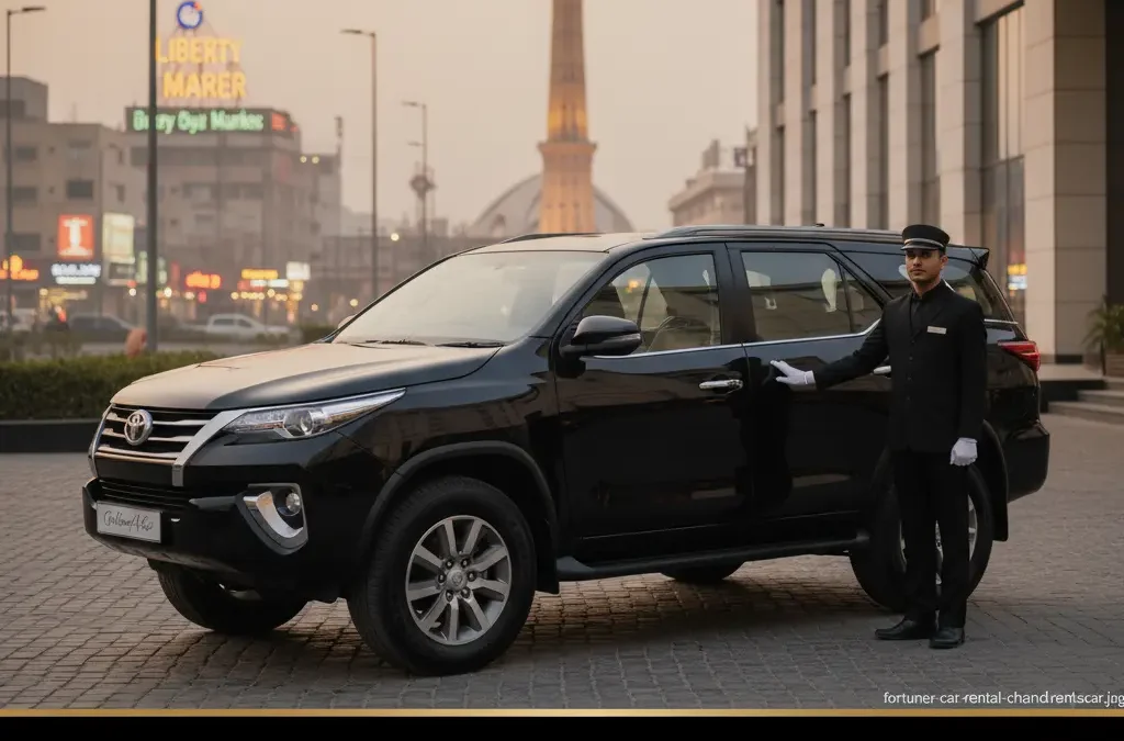 Fortuner Car Rental in Lahore – Luxury SUV for Every Journey