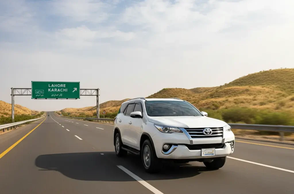Lahore to Karachi Car Rental – Long-Distance Luxury Rides