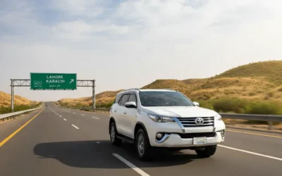 Lahore to Karachi Car Rental – Long-Distance Luxury Rides