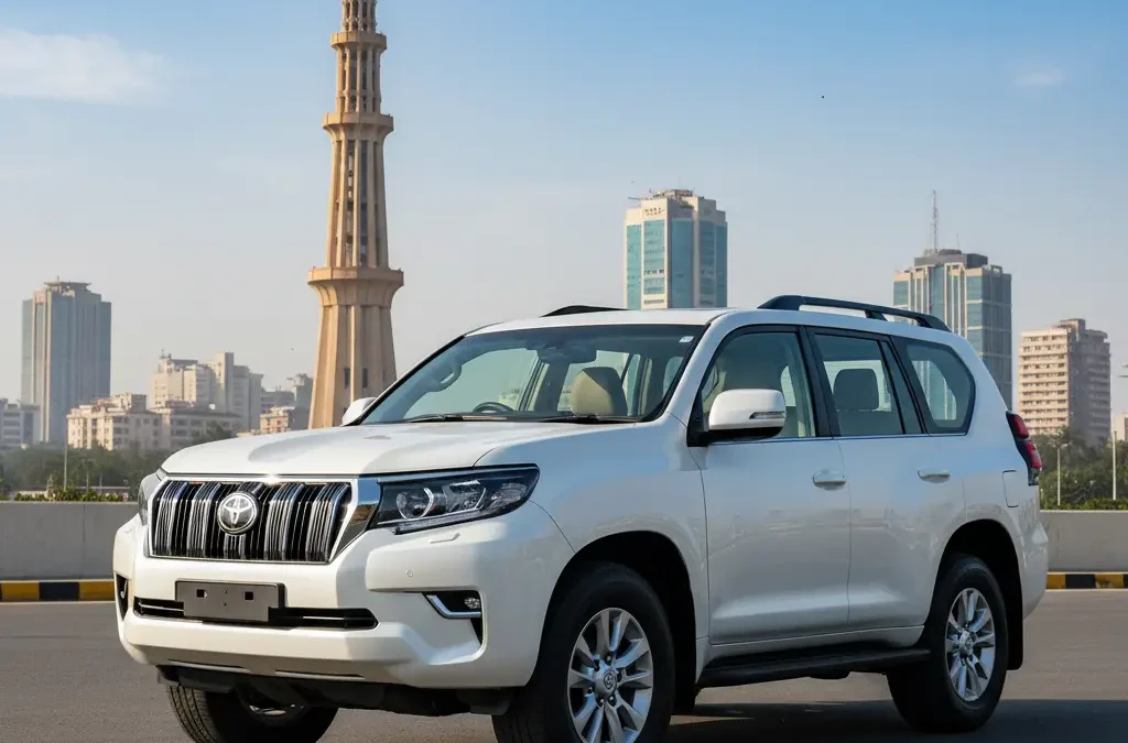 Prado Car Rental in Lahore – Experience Power, Luxury & Prestige on Every Journey