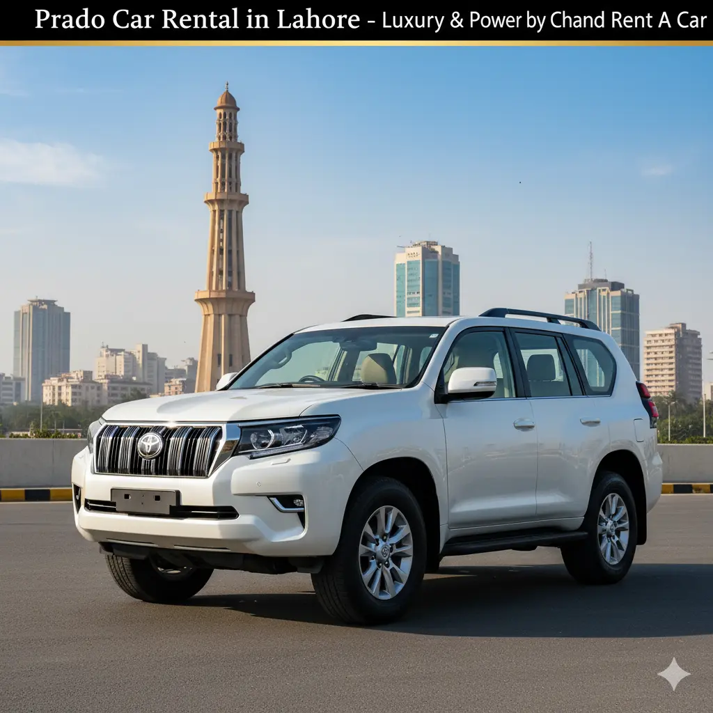 Prado Car Rental in Lahore – Experience Power, Luxury & Prestige on Every Journey
