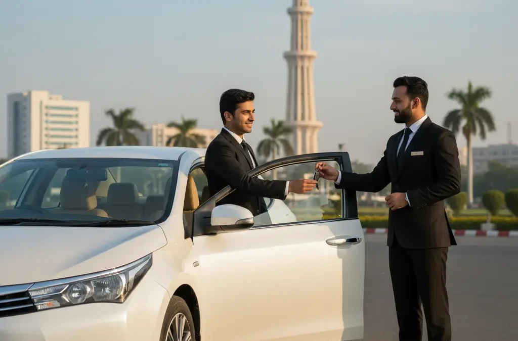 Rent a Car with Driver in Lahore – Professional Chauffeur Service by Chand Rent A Car