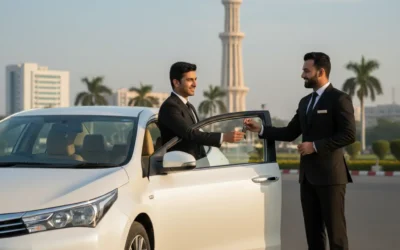 Rent a Car with Driver in Lahore – Professional Chauffeur Service by Chand Rent A Car