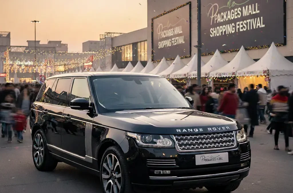Luxury Car Rental for Shopping Festivals & City Events in Lahore