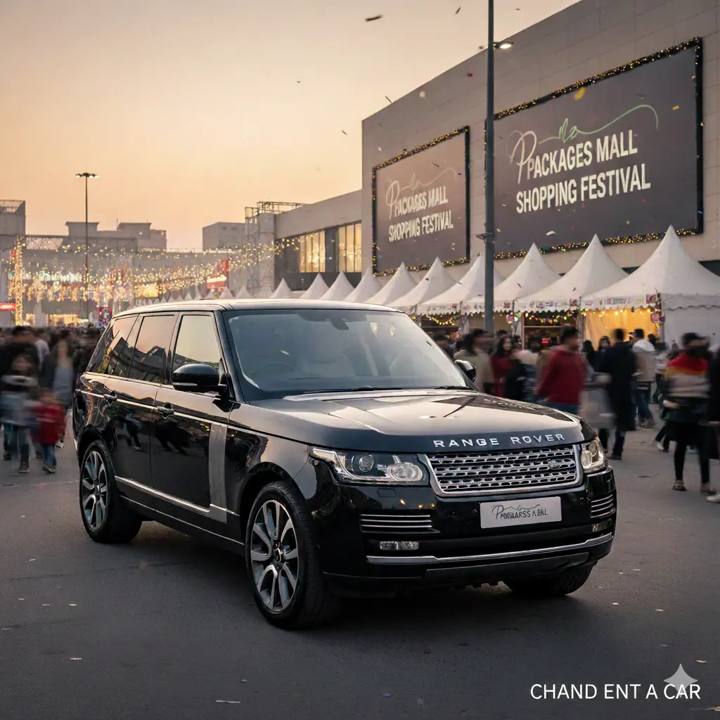 Luxury Car Rental for Shopping Festivals & City Events in Lahore