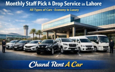 Monthly Staff Pick & Drop Service in Lahore – Reliable Office Transportation with All Types of Cars