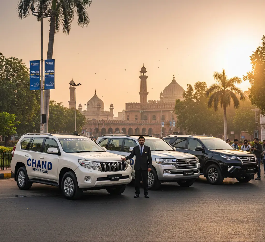 City Tour Car Rental in Lahore – Explore the City in Comfort & Luxury