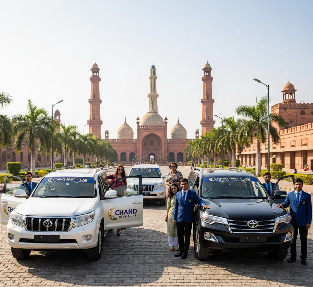 City Tour & Sightseeing Car Rental in Lahore – Explore the City in Comfort