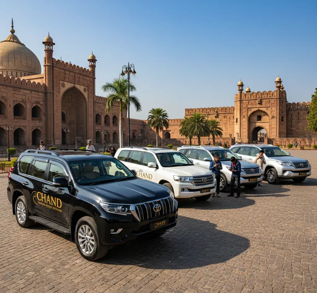 Lahore City Tour Car Rental – Explore the City in Comfort & Luxury