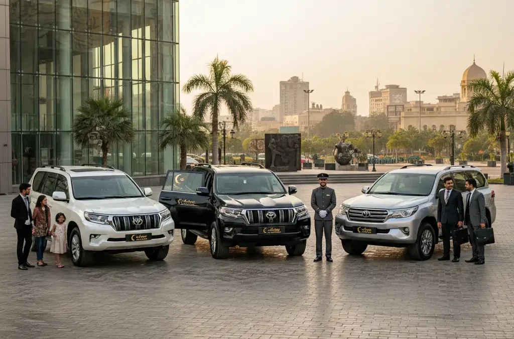 Luxury SUV Rental in Lahore – Premium Travel for Families & Executives