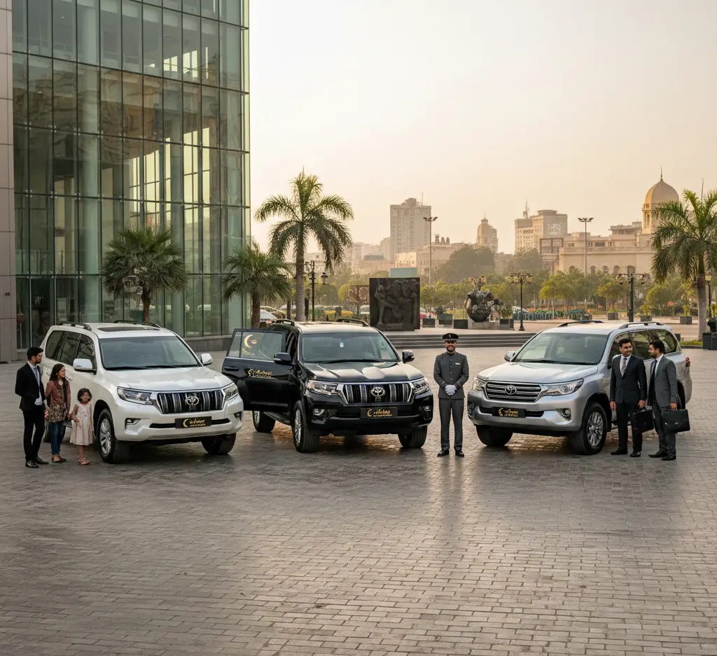 Luxury SUV Rental in Lahore – Premium Travel for Families & Executives