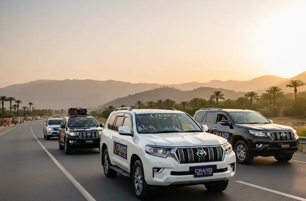 Outstation Car Rental from Lahore – Comfortable & Reliable Long-Route Travel