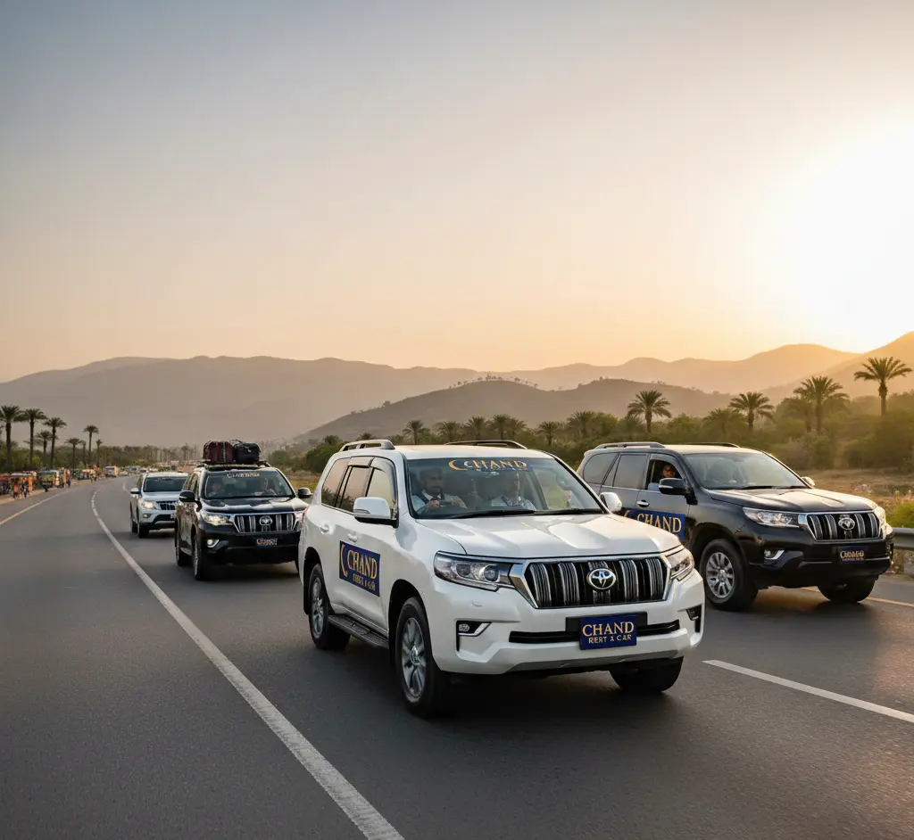 Outstation Car Rental from Lahore – Comfortable & Reliable Long-Route Travel