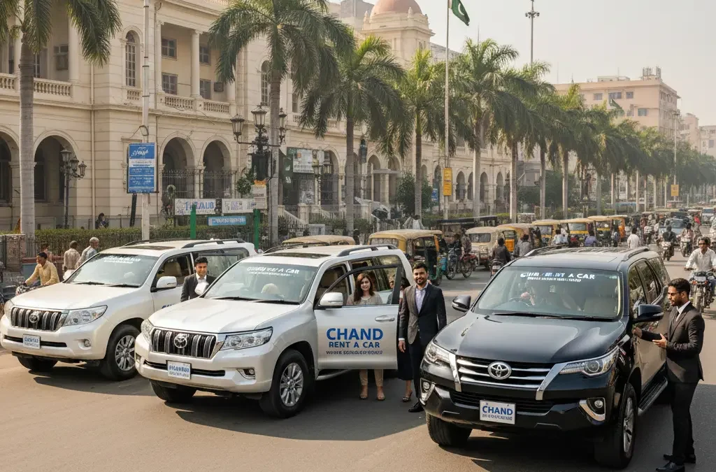 Rent a Car with Driver in Lahore – Comfortable, Safe & Stress-Free Travel
