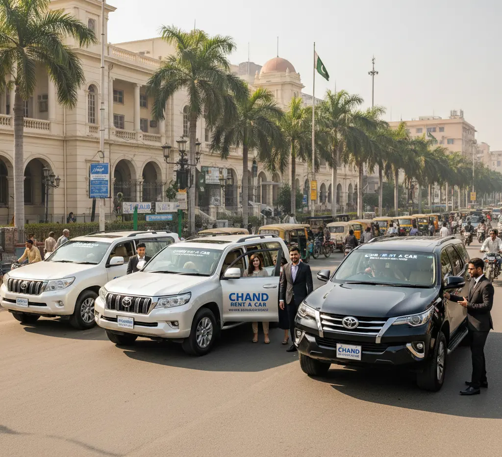 Rent a Car with Driver in Lahore – Comfortable, Safe & Stress-Free Travel