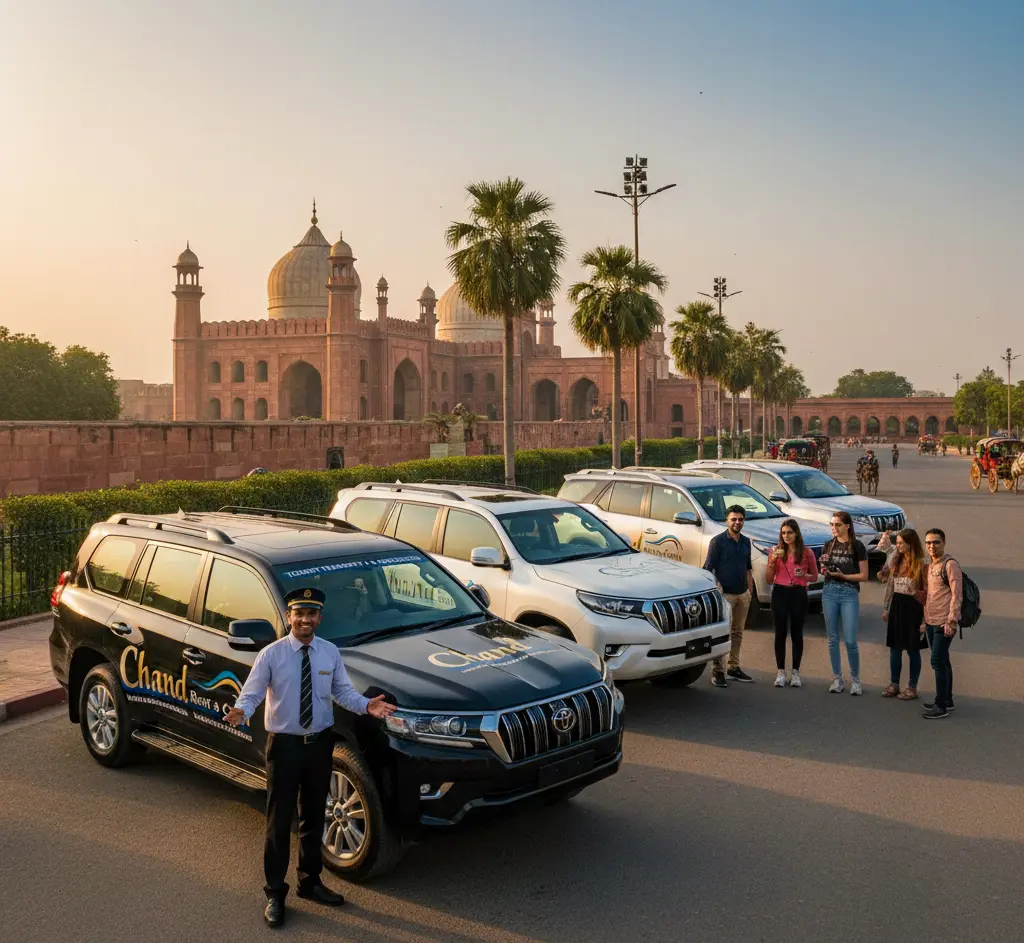 Tourist Transport & Sightseeing Car Rental in Lahore – Travel the City in Comfort