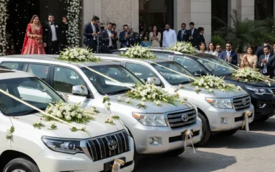 Wedding Car Rental in Lahore – Luxury Transport for Bride, Groom & Guests