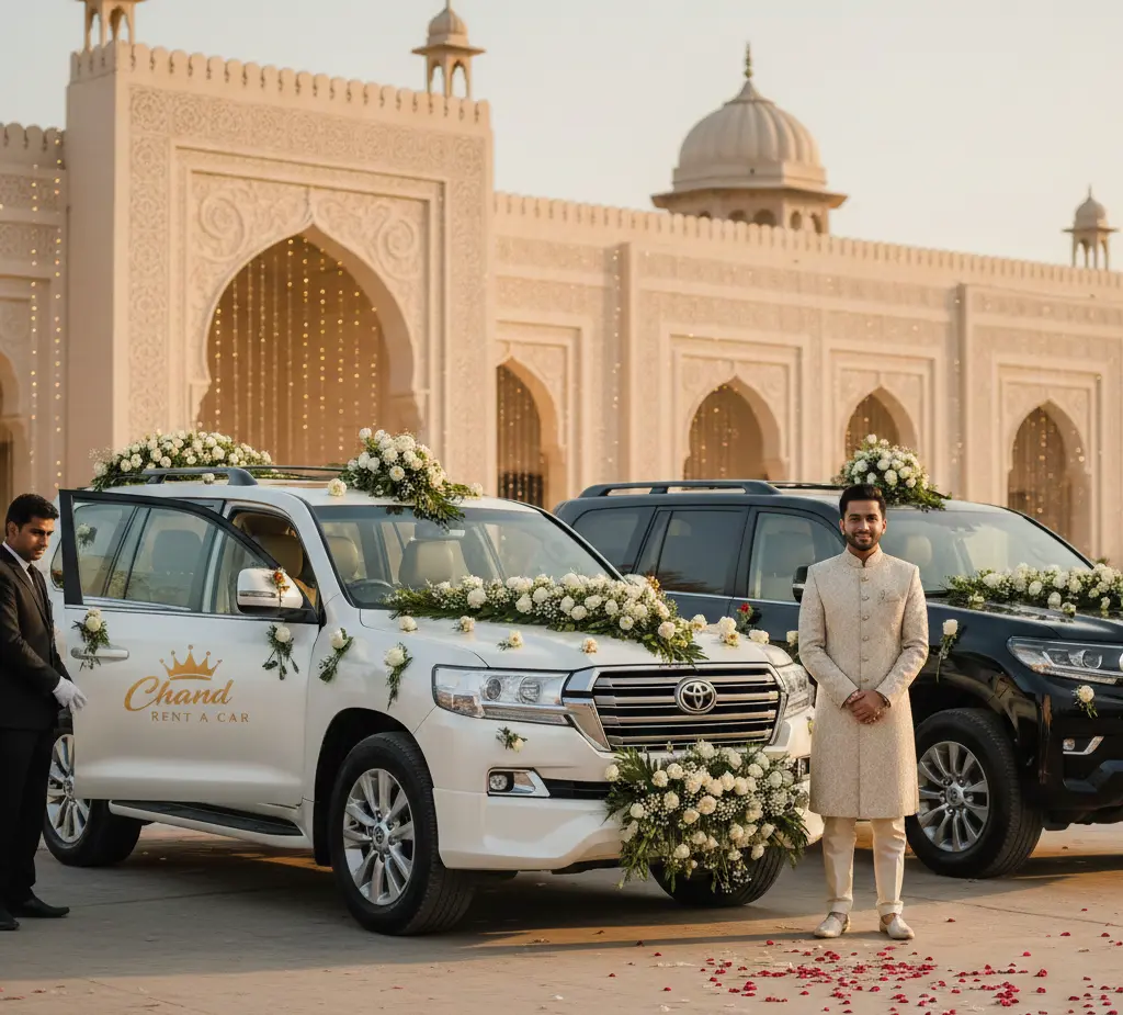 Wedding Car Rental Service in Lahore – Luxury Cars for Your Big Day (2026)