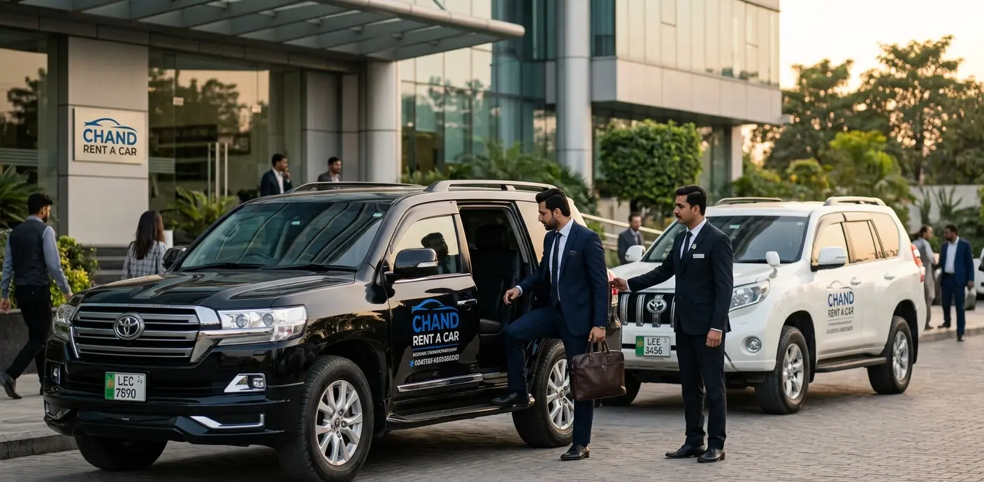 Corporate Car Rental in Lahore – Executive Transport for Businesses