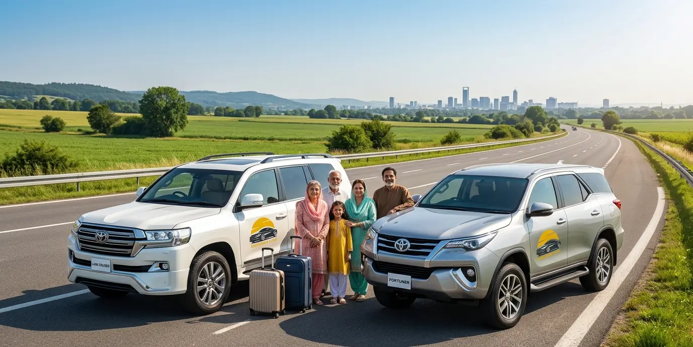 Family Trip Car Rental in Lahore – Comfortable Travel for Families