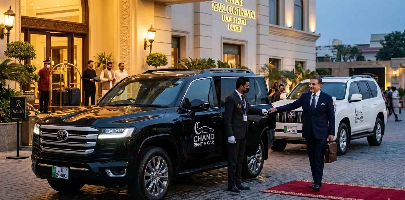 VIP Protocol Car Rental in Lahore – Luxury Transport for Important Guests
