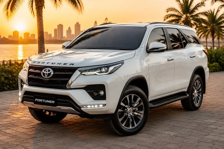 Toyota Fortuner Legender for airport transfer in Lahore